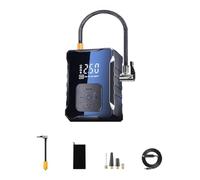 Bosiyrggrl Pompe de Gonflage Portable Compresseur d'air de Voiture Pompe de Gonflage de Pneu Électrique pour Moto Vélo Bateau Auto Balles de Pneu