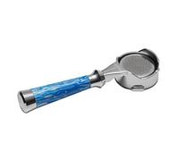 Bosiyrggrl Porte-Filtre sans Fond en Acier Inoxydable de 58 mm pour Accessoire de Café E61, Sanremo, Faema avec 2 Oreilles-A