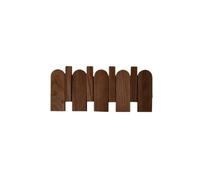 Bosiyrggrl Porte-Manteau Mural en Bois avec Crochet Décoratif Caché, Vêtements, Chapeaux, Clés, Placard pour Meubles de Salon C