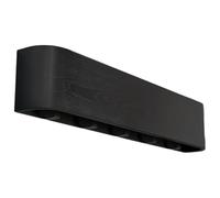 Bosiyrggrl Porte-Manteau Mural en Bois, Organisateur Moderne à Fixer à Une Porte avec 5 Crochets, Étagère Murale pour Chambre/Couloir, Solution de Rangement B