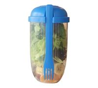 Bosiyrggrl Pot de Yaourt avec Cuillère et Couvercle, Multifonction, Tasse de -Déjeuner, Grande Capacité et Portable.