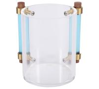 Bosiyrggrl pour Coupe de Lavage des Mains pour la Prière Juive avec Poignées en Cristal - Design Rond en Acrylique, Coupe de Lavage des Mains Améliorée pour Évier de Cuisine.