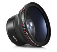 Bosiyrggrl pour Les Caméras de 58 Mm, Objectif Grand Angle Haute Définition 0,43x + Attache Macro - Améliorez Votre Expérience Photographique