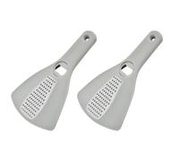 Bosiyrggrl Râpe Ouvre-Bouteille Outil Deux en Un, Râpe à Légumes, Ouvre-Bouchon de Bière, Aide de Cuisine, Cadeau Gris