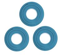 Bosiyrggrl Raquette de Badminton 7C en Caoutchouc Plat, Souple et Absorbant Les Chocs, Bonne Élasticité, Pas Facile à Déformer Lorsqu' Est Étirée, Bleu Clair