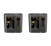 Bosiyrggrl RJ45 RJ11 LAN Tire Line Detector M469d Network Cable Tester Kit 2pcs Réparation Du Réseau Outil Téléphone Test Testing Dispositif
