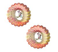 Bosiyrggrl Sculptures à Vent Cinétiques D'Extérieur, Sculptures Décoratives en Métal de pour la Décoration de Balcon de Jardin de Cour