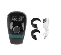 Bosiyrggrl Smart LCD Electronic Digital Tally Counter Counter, Mini Marqueur Point avec Charge de Type C, Porte-Doigt pour Le Sport