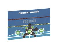 Bosiyrggrl Stickers Muraux D'Entraînement Pickleball Dink Pad, Tableau D'Entraînement, Affiche de Rebond, Aide à L'Entraînement