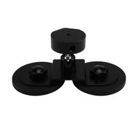 Bosiyrggrl Support D'Antenne à Magnétique Support de Toit à Angle Réglable pour Mini pour Voiture de Camion RV Boat Noir