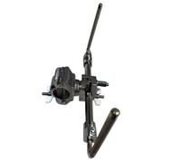 Bosiyrggrl Support de Cloche Double pour Batterie, Accessoire pour Instrument de Batterie, Pince pour Cloche, Support de pour Percussions B