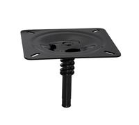 Bosiyrggrl Support de Siège de Bateau Plaqué, Socle de Siège de Bateau, Plaque de de Base de Siège de Bateau pour Poteau de Piédestal de Siège de Bateau de 3/4 Pouce