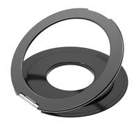 Bosiyrggrl Support de Tablette Magnétique pour Voiture, Auto-Adhésif, Rotatif à 360 Degrés, Portable pour la Plupart des Tablettes, Noir.