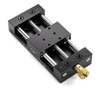 Bosiyrggrl Système de Traduction Manuelle de Table Linéaire en Alliage de 75 mm avec Guide Linéaire, Règle et Base.