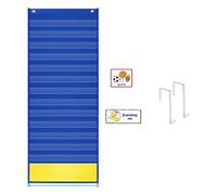 Bosiyrggrl Tableau de Poche de Routine pour Éduquer le, Tableau de Sentiments Amovible, Calendrier Visuel pour Enfants, Bureau, Table, École Maternelle