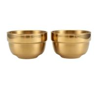 Bosiyrggrl Tasse à Saké en Acier Inoxydable de 80 ML, Double Couche, Mini Tasse à Vin Blanc pour Tasses à Thé et à Eau, Ustensiles de Cuisine de Style Industriel, A