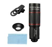 Bosiyrggrl Téléobjectif de Téléphone Mobile Universel 18x Zoom de Caméra Externe pour Les Concerts Sportives et Photographies de Voyage