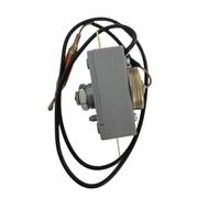 Bosiyrggrl Thermostat WQS93-12T pour Chauffe-Eau Électrique 20 A à Réarmement Manuel, avec Sonde à Quatre Broches et Limiteur de Température à 93 °C