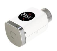 Bosiyrggrl Vanne Thermostatique à Tête Électronique ZigBee TRV, Unité de Contrôle de Température Intelligente Programmable à Distance Via Application.