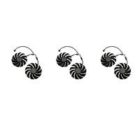 Bosiyrggrl Ventilateur de Carte Graphique Refroidisseur GPU 88mm pour REDEON AORUS RX580 / 570 GV-RX570 AORUS GV-RX580AORUS (6 Pièces)