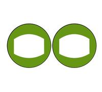 Bosiyrggrl Voile de Kayak Verte en PVC Paddle Board Voile Kayak Downwind Sail Paddle Board en Forme de Voile