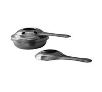 Boska Brûleur à Fondue - toujours à la bonne température - sûr - Facile à utiliser - Réutilisable - Acier inoxydable - Argent