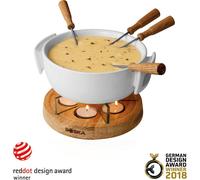 Boska Life Collection Candle Light Fondue Twinkle, 11-tlg., Käsefondue, Käse, Fondue, 340031