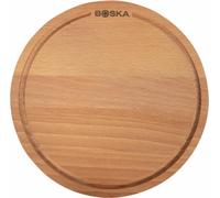 Boska Pizzabrett Amigo S, Pizza-Servierbrett, Buchenholz, Braun, 24 cm, 320535