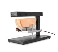 Boska Raclette Demi - Appareil à raclette électrique pour demi-meules - Système professionnel avec mécanisme rotatif, câble de 2 m, compatible lave-vaisselle - Noir