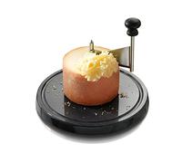 Boska Racloir Tete de Moine Marbre - Appareil Tete de Moine Fromage - Pour Girolle Tete de Moine - Base en Marbre - Noir