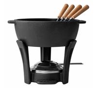 Boska Service à Fondue Pro - Appareil à Fondue - Fondue au Fromage - Convient à Tout Type de réchaud - Noir - Capacité 1.1 L
