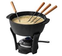 Boska Service à Fondue Pro - Appareil à Fondue - Fondue au Fromage - Convient à Tout Type de réchaud - Noir - Capacité 1.1 L