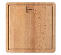 Boska Servierbrett Amigo S, Dining Board, Buchenholz, Braun, 23 x 23 cm, 320061