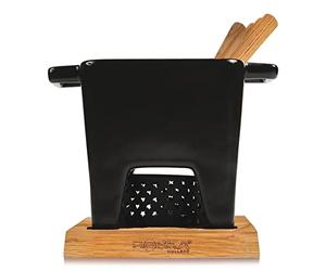 Boska Tapas Fondue Nero L - Pour 350 grammes de fromage fondu - Noir - 600 ml Contenu