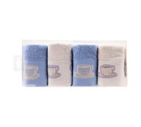 BOSKIMO Lot de 4 ou 6 Torchons de Cuisine Premium - Essuie-Tout Absorbants en Coton et Microfibre - Chiffons de Cuisine Haute Qualité - Fabriqués au Portugal