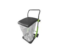 Bosmere Chariot de Jardin Tout Usage, Poubelle de Jardin Pliable réglable, Poubelle Portable, Alliage d'acier, Vert