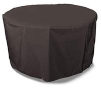 Bosmere Housse de Protection Ronde pour Patio 4 Places, 100% imperméable, Protection UV, Tissu Oxford 600D très résistant, D163 H90 cm A515XLC