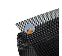 Bosmsaslad Moustiquaire Fenetre, 120 × 250 cm Universelle Fibre Verre Moustiquaire Ajustable, Anti-Insectes Maille d'Écran Anti-Mouches Filet Écran Insecte Découpable pour Fenêtres et Portes, Noir