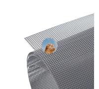 Bosmsaslad Moustiquaire Fenetre, 120 × 250 cm Universelle Fibre Verre Moustiquaire Ajustable, Anti-Insectes Maille d'Écran Anti-Mouches Filet Écran Insecte Découpable pour Fenêtres et Portes, Gris
