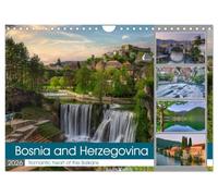 Bosnia and Herzegovina Romantic heart of the Balkans (Wall Calendar 2026 DIN A4 landscape), CALVENDO 12 Month Wall Calendar: Where Orient meets Mediterranean flair.