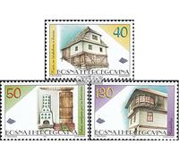 bosnie-herzégovine 107-109 (complète.Edition.) neuf avec gomme originale 1997 Architecture (Timbres pour les collectionneurs)