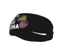 Bosnie-Herzégovine C'est dans mes bandeaux Hommes Femmes Antidérapant Évacuant la transpiration Sport Bandeau pour Gym Basket-ball Yoga Bandeaux