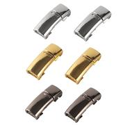 BOSONS Magnetic Lazy Shoelace Metal Buckle, No Tie Elastic Shoelaces, Magnetic Shoe Lace Connectors Magnetic Buckle (3Pairs A)