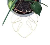 BOSONS Support pour Plantes en Forme de Monstera, Cages et Supports pour Plantes en Forme de Feuille Mignonne (Gold)