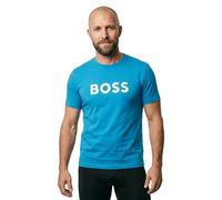 Boss 10249533 Short Sleeve T-shirt Bleu L Homme