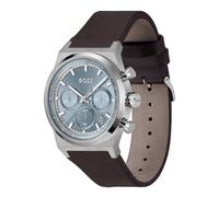 Boss 1514219 - Montre Homme Quartz avec Bracelet Cuir Marron
