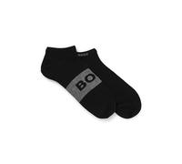 BOSS 2P AS Logo CC Socquettes, Black1, 43-46 (Lot de 2) Homme