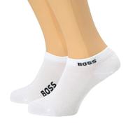 BOSS 2P AS Logo CC W Chaussette DE Cheville, White, 35-38 Women