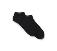 BOSS Lot de deux paires de chaussettes longueur cheville en tissu stretch - Style 2P AS uni CC, 50469849 Noir 43-46
