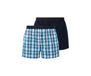 BOSS 2P Boxer Shorts EW Boxers Homme, Turquoise/Aqua (440), L (Lot de 2)